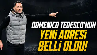 Domenico Tedesco'nun yeni adresi belli oldu!