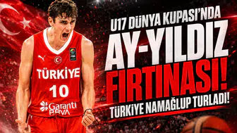 U17 Dünya Kupası'nda ay yıldız fırtınası: Türkiye namağlup turladı