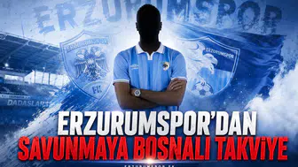 Erzurumspor'dan Savunmaya Bosnalı Takviye