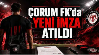 Çorum FK’da Yeni İmza Atıldı