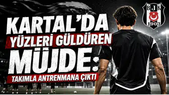 Kartal'da Yüzleri Güldüren Müjde:Takımla Antrenmana Çıktı