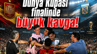 Dünya Kupası finalinde büyük kavga!