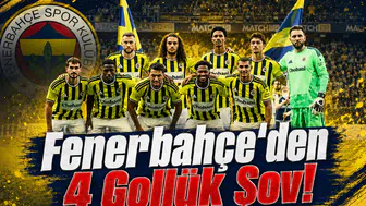 Fenerbahçe'den 4 Gollük Şov!