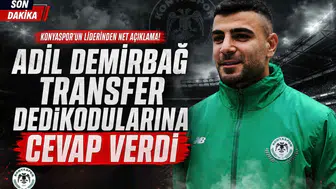 Adil Demirbağ Transfer Dedikodularına Cevap Verdi