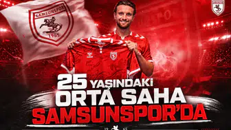 25 yaşındaki orta saha Samsunspor'da