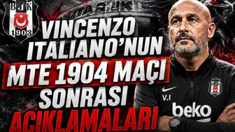 Vincenzo Italiano'nun MTE 1904 Maçı Sonrası Açıklamaları
