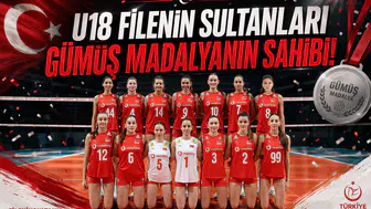 U18 Filenin Sultanları Gümüş Madalyanın Sahibi!
