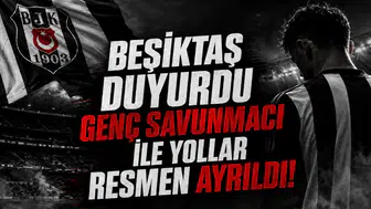 Beşiktaş Duyurdu Genç Savunmacı ile Yollar Resmen Ayrıldı!