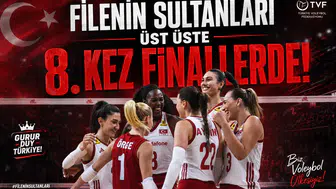 Filenin Sultanları Üst Üste 8. Kez Finallerde!