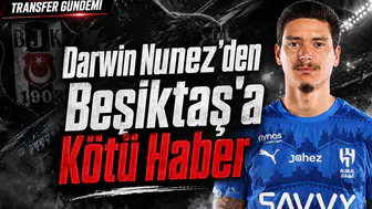 Darwin Nunez'den Beşiktaş'a Kötü Haber