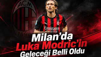 Milan'da Luka Modric'in Geleceği Belli Oldu