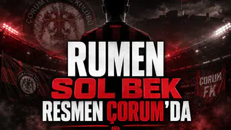 Rumen sol bek resmen Çorum'da