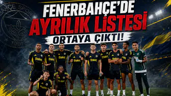 Fenerbahçe'de Ayrılık Listesi Ortaya Çıktı!