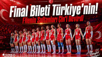Final Bileti Türkiye'nin! Filenin Sultanları Çin'i Devirdi