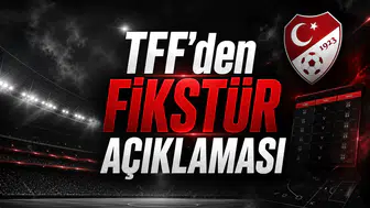 TFF'den Fikstür Açıklaması