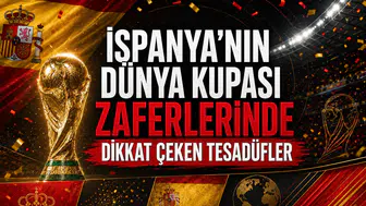 İspanya'nın Dünya Kupası zaferlerinde dikkat çeken tesadüfler