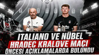 Italiano ve Nübel Hradec Kralove Maçı Öncesi Açıklamalarda Bulundu