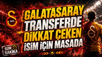 GALATASARAY TRANSFERDE DİKKAT ÇEKEN İSİM İÇİN MASADA