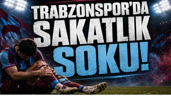 Trabzonspor’da Sakatlık Şoku!