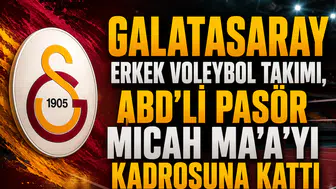 Galatasaray Erkek Voleybol Takımı, ABD'li pasör Micah Ma'a'yı kadrosuna kattı