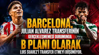 Barcelona, Julian Alvarez transferinin gerçekleşmemesi durumunda B planı olarak Luis Suarez'i transfer etmeyi düşünüyor.