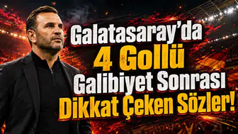 Galatasaray’da 4 Gollü Galibiyet Sonrası Dikkat Çeken Sözler!
