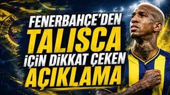 FENERBAHÇE’DEN TALISCA İÇİN DİKKAT ÇEKEN AÇIKLAMA