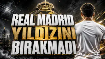 Real Madrid Yıldızını Bırakmadı