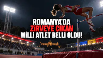 Romanya’da Zirveye Çıkan Milli Atlet Belli Oldu!