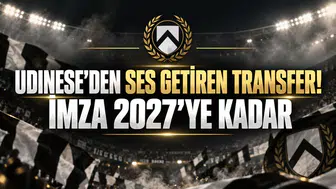UDINESE’DEN SES GETİREN TRANSFER! İMZA 2027’YE KADAR