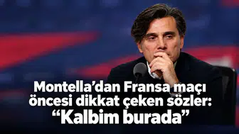 Montella’dan Fransa maçı öncesi dikkat çeken sözler: “Kalbim burada”