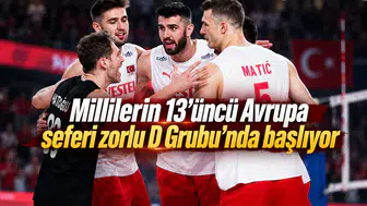 Millilerin 13'üncü Avrupa seferi zorlu D Grubu'nda başlıyor