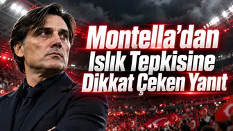 Montella’dan Islık Tepkisine Dikkat Çeken Yanıt