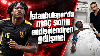 İstanbulspor'da maç sonu endişelendiren gelişme!
