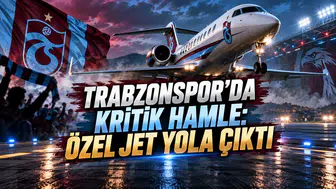 TRABZONSPOR’DA KRİTİK HAMLE: ÖZEL JET YOLA ÇIKTI