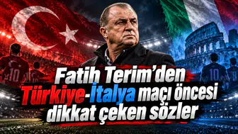 Fatih Terim’den Türkiye-İtalya maçı öncesi dikkat çeken sözler