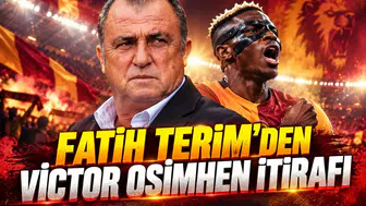 Fatih Terim'den Victor Osimhen itirafı