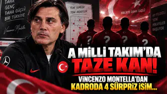 A Milli Takım’da Taze Kan! Vincenzo Montella'dan Kadroda 4 Sürpriz İsim...
