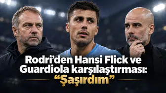 Rodri’den Hansi Flick ve Guardiola karşılaştırması: “Şaşırdım”