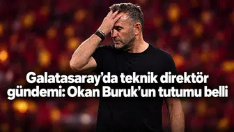 Galatasaray’da teknik direktör gündemi: Okan Buruk’un tutumu belli