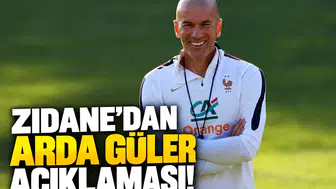 Zidane'dan Arda Güler Açıklaması!