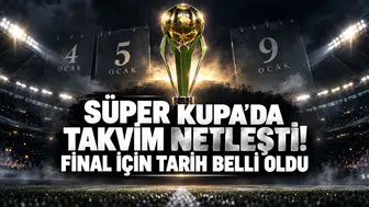Süper Kupa’da Takvim Netleşti! Final İçin Tarih Belli Oldu
