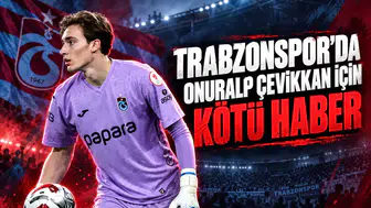 Trabzonspor’da Onuralp Çevikkan İçin Kötü Haber