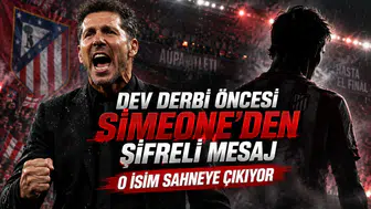 Dev derbi öncesi Simeone'den şifreli mesaj o isim sahneye çıkıyor