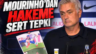 Mourinho'dan hakeme sert tepki