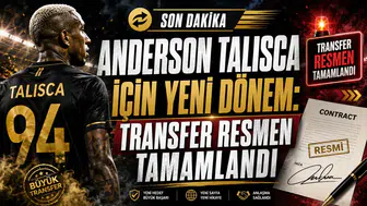 ANDERSON TALISCA İÇİN YENİ DÖNEM: TRANSFER RESMEN TAMAMLANDI