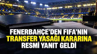 Fenerbahçe'den FIFA'nın transfer yasağı kararına resmi yanıt geldi