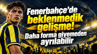Fenerbahçe’de beklenmedik gelişme! Daha forma giyemeden ayrılabilir
