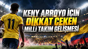 KENY ARROYO İÇİN DİKKAT ÇEKEN MİLLİ TAKIM GELİŞMESİ