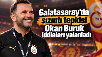 Galatasaray'da sızıntı tepkisi Okan Buruk iddiaları yalanladı